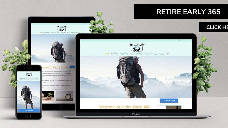 Retire Early 365 - Retirement Planning Website Design